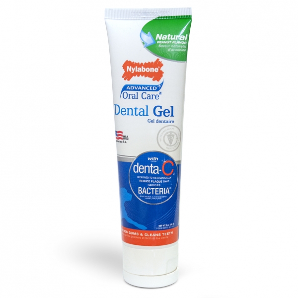 

Гель от зубного налета и зубного камня Nylabone Oral Care Dental Gel для собак 85 г