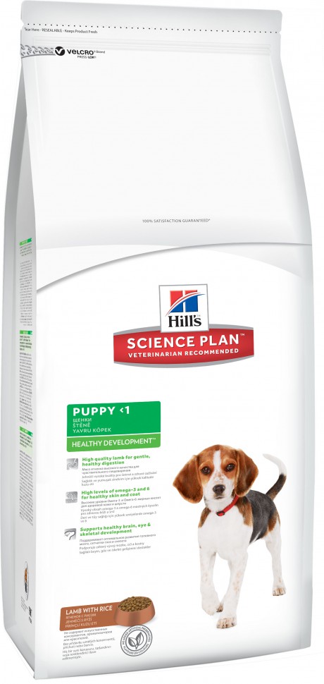 

Сухой корм Hill's Хилс Puppy Medium Breed Lamb Rice для щенков средних пород ягненок и рис 1 кг
