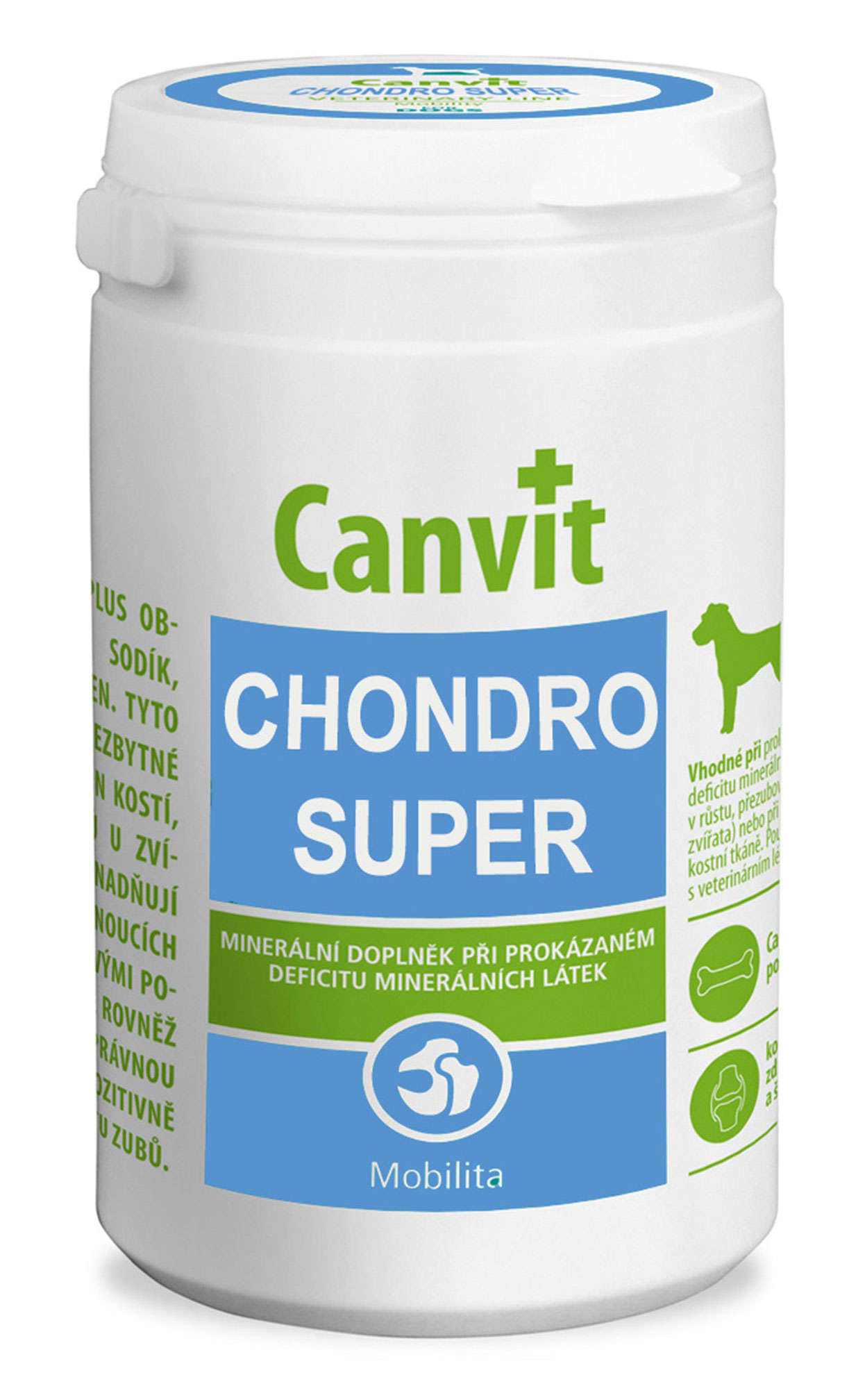 

Пищевая добавка Canvit Chondro Super кормовая добавка с глюкозамином хондроитином и МСМ 230 табл