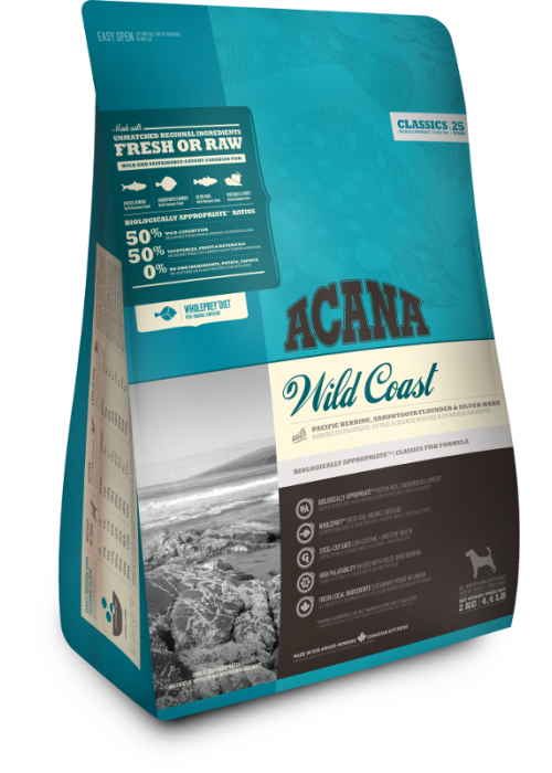 

Сухой корм ACANA Акана Wild Coast для собак всех пород и возрастов рыба 2 кг