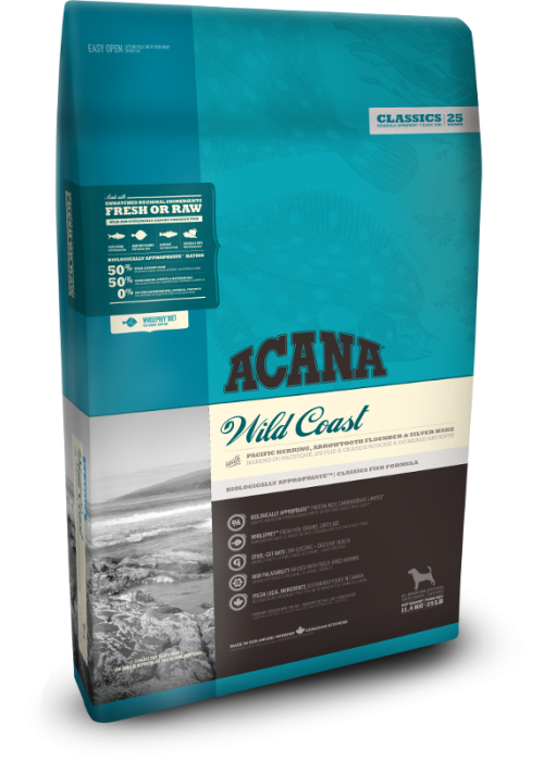 

Сухой корм ACANA Акана Wild Coast для собак всех пород и возрастов рыба 11.4 кг