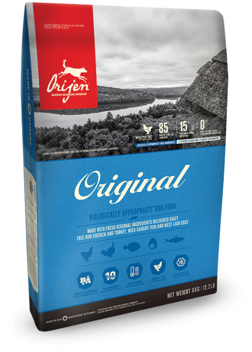 

Сухой корм Orijen Original Dog 38/18 для взрослых собак всех пород 6 кг