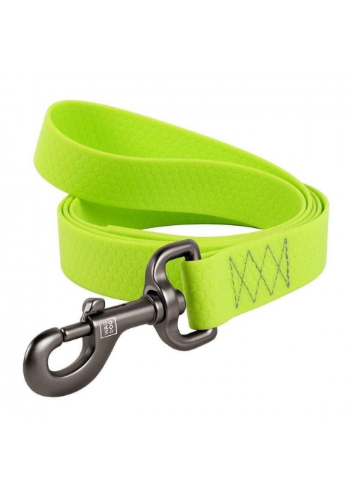 

Поводок Collar WAUDOG Waterproof водоотталкивающий для собак средних и крупных пород 183 см салатовый