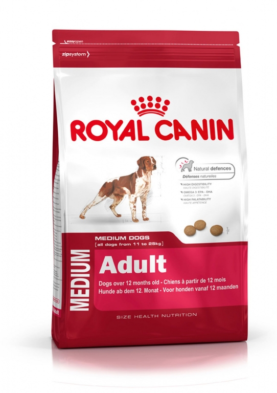

Сухой корм Royal Canin Medium Adult Роял Канин Медиум Эдалт для взрослых собак средних пород 4 кг