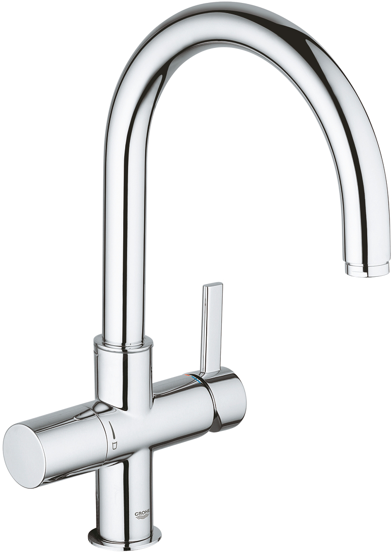 

Смеситель кухонный с подключением к фильтру GROHE Blue 33251000