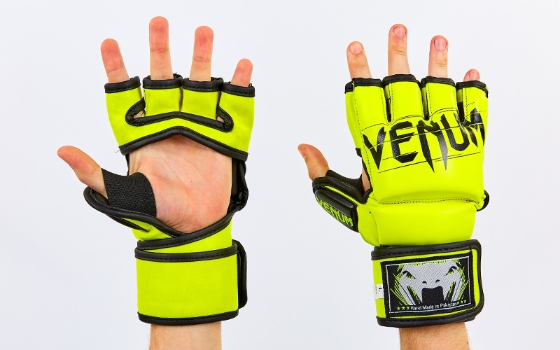 

Перчатки для смешанных единоборств MMA FLEX VENUM ELITE NEO VL-5788-G размер L