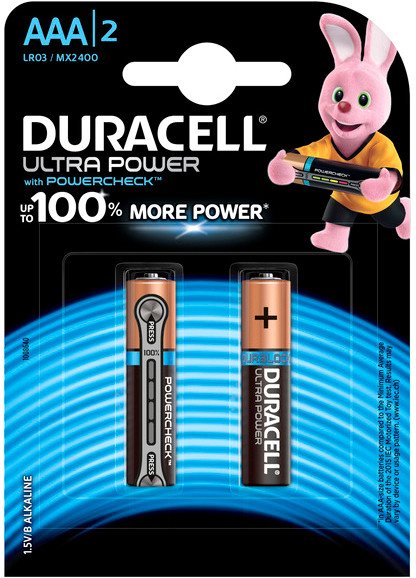 Батарейка Duracell LR03 MX2400 Ultra Power 1x2шт. (5004804) 242050 ...
