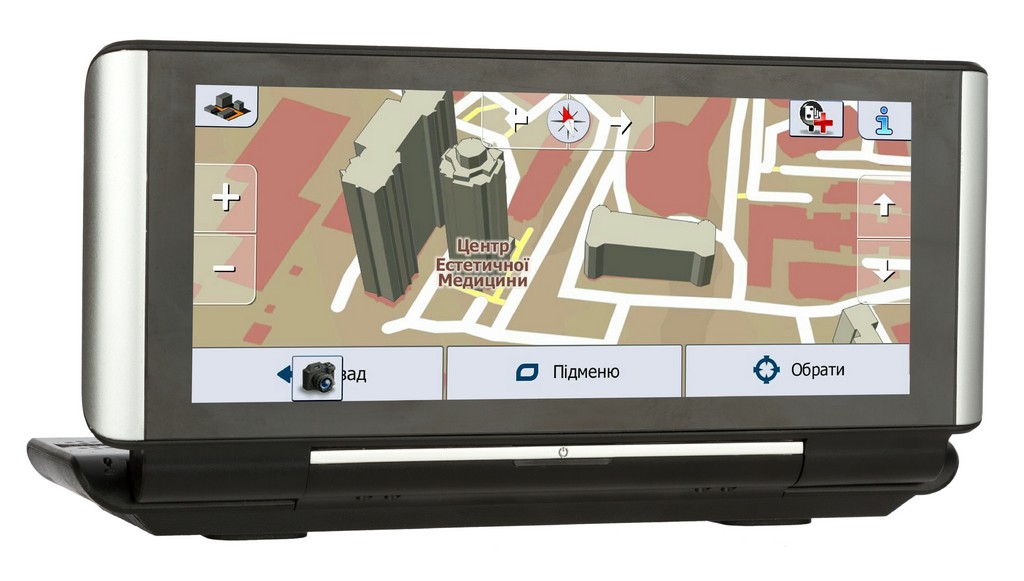 GPS навигатор с Видеорегистратором 2 в 1 Pioneer CM84 DVR PRO 3G W-CDMA ...