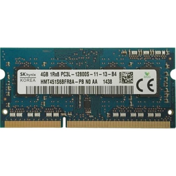 

SO-DIMM 4GB/1600 DDR3L Hynix (HMT451S6DFR8A-PB) Refurbished