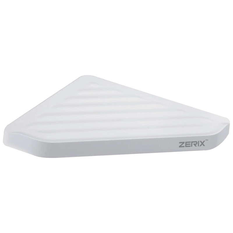 

Полка угловая пластиковая A8021 ZX2815 Zerix Белый (ZX2815)