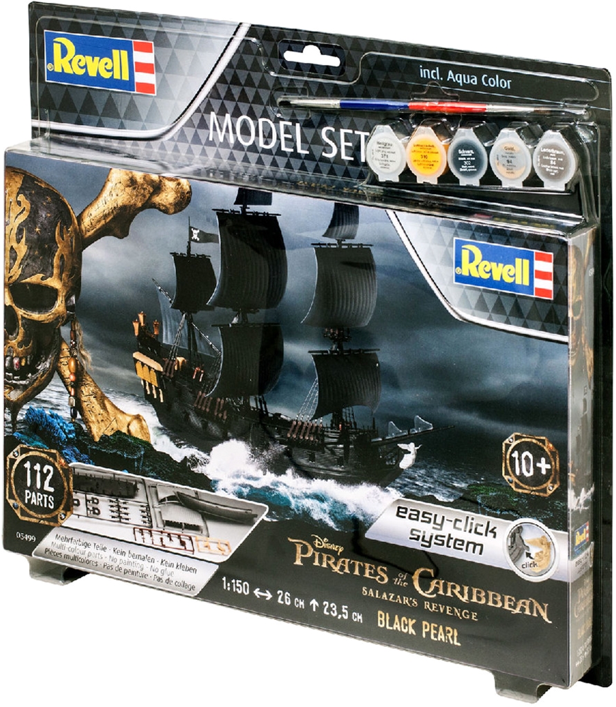 

Сборная модель Revell Пиратский корабль Черная Жемчужина. Масштаб 1:150 (RVL-65499) (4009803654997)