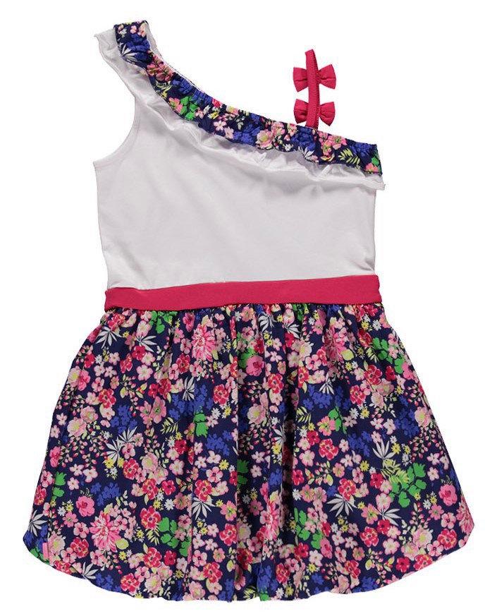 

Платье LC Waikiki 110 см Бело-розовое (LCW Dress-017-0)