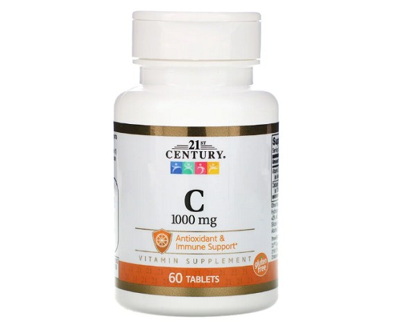 

Витамин C 21st Century 1,000 mg 60 Tablets