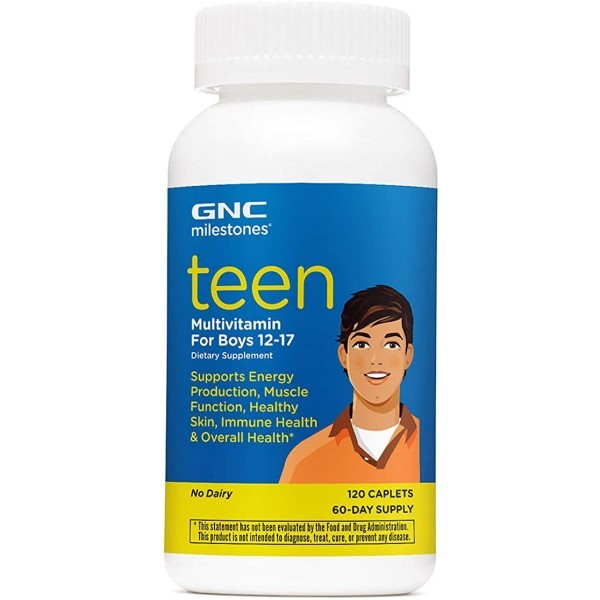

Витамины GNC Teen Multivitamin For Boys 120 таблеток