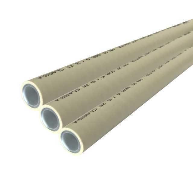 

Труба PPR Super Pipe 40 mm PN 25 алюминиевая фольга Kalde Серый (000015919)