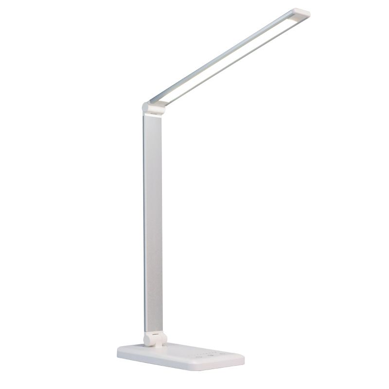 

Настольная LED лампа с беспроводной зарядкой для смартфонов QI 450 лм, 5 режимов Белый