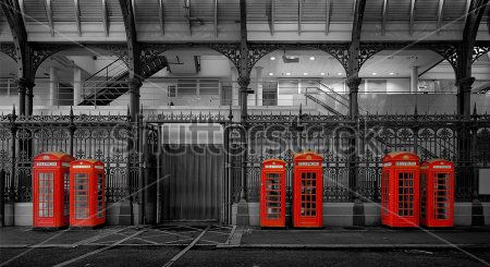 

Фотообои ArtSide Лондон (224288362) Штукатурка