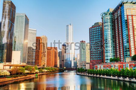 

Фотообои ArtSide Chicago (141984391) Штукатурка