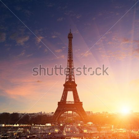 

Фотообои ArtSide Эйфелева башня (148758179) Штукатурка