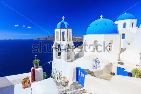 

Фотообои ArtSide Греция (218257426) Штукатурка