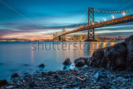 

Фотообои ArtSide Мост Сан Франциско (272756024) Штукатурка