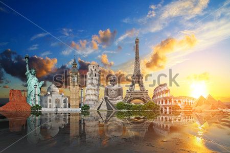 

Фотообои ArtSide Памятники Европы (229018447) Штукатурка