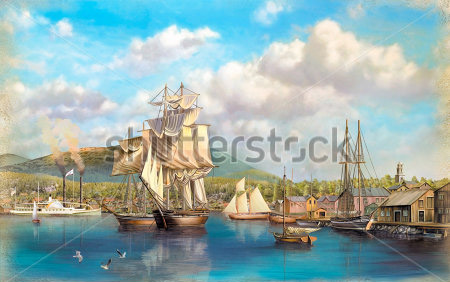 

Фотообои ArtSide Корабли (351648371) Штукатурка