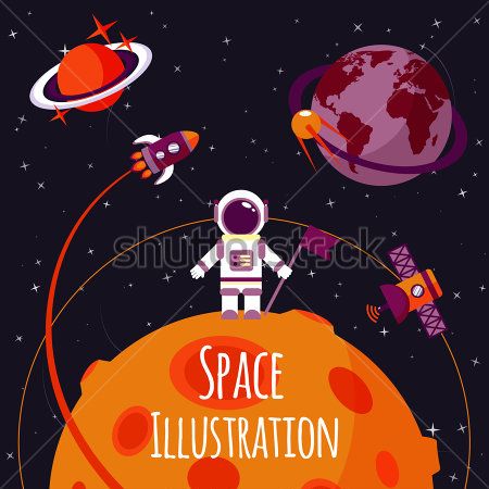 

Фотообои ArtSide Астроном (224415109) Штукатурка