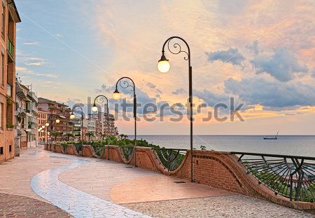 

Фотообои ArtSide Вечерняя улица (324818876) Штукатурка