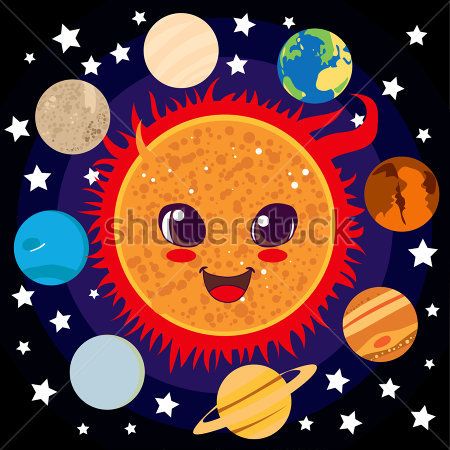 

Фотообои ArtSide Солнечная система (67365718) Штукатурка