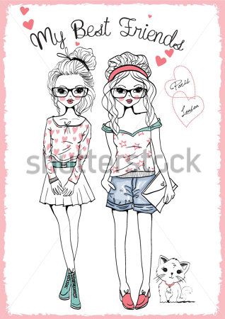 

Фотообои ArtSide Девочки (253871770) Штукатурка
