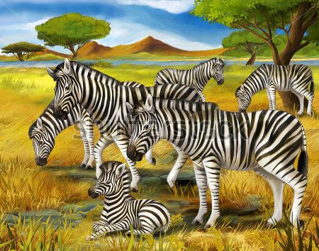 

Фотообои ArtSide Сафари (157509398) Штукатурка