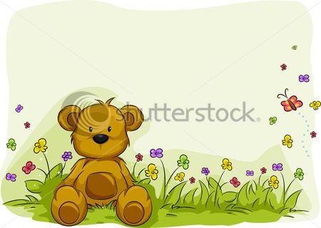 

Фотообои ArtSide Мишка (97572404) Штукатурка