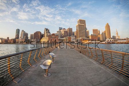 

Фотообои ArtSide Сан Франциско (138874172) Штукатурка