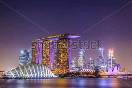 

Фотообои ArtSide Сингапур (231344452) Штукатурка
