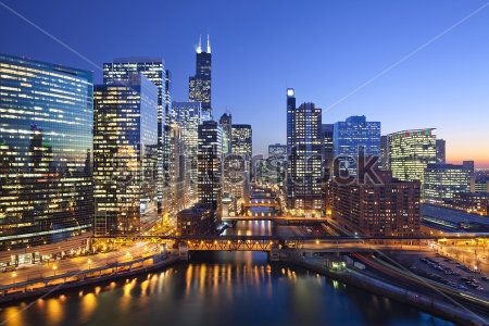 

Фотообои ArtSide Chicago (124318897) Штукатурка