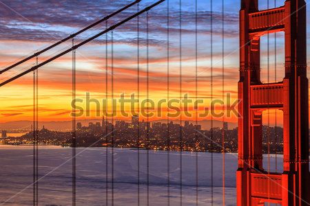 

Фотообои ArtSide Сан Франциско (143354263) Штукатурка
