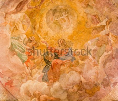

Фотообои ArtSide Фреска под куполом (273411338) Штукатурка