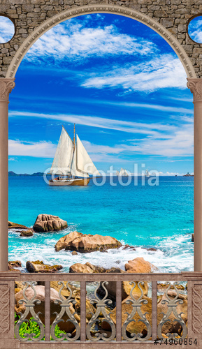 

Фотообои ArtSide Арка (74960854) Штукатурка