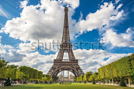 

Фотообои ArtSide Эйфелева башня (179702549) Штукатурка