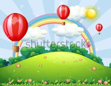 

Фотообои ArtSide Радуга (149968337) Штукатурка
