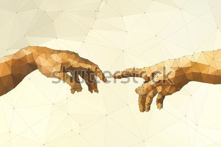 

Фотообои ArtSide Руки (241738423) Штукатурка