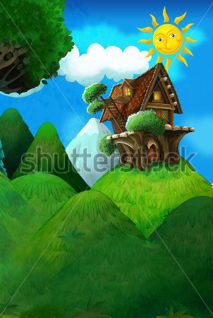

Фотообои ArtSide Теремок (184083632) Штукатурка