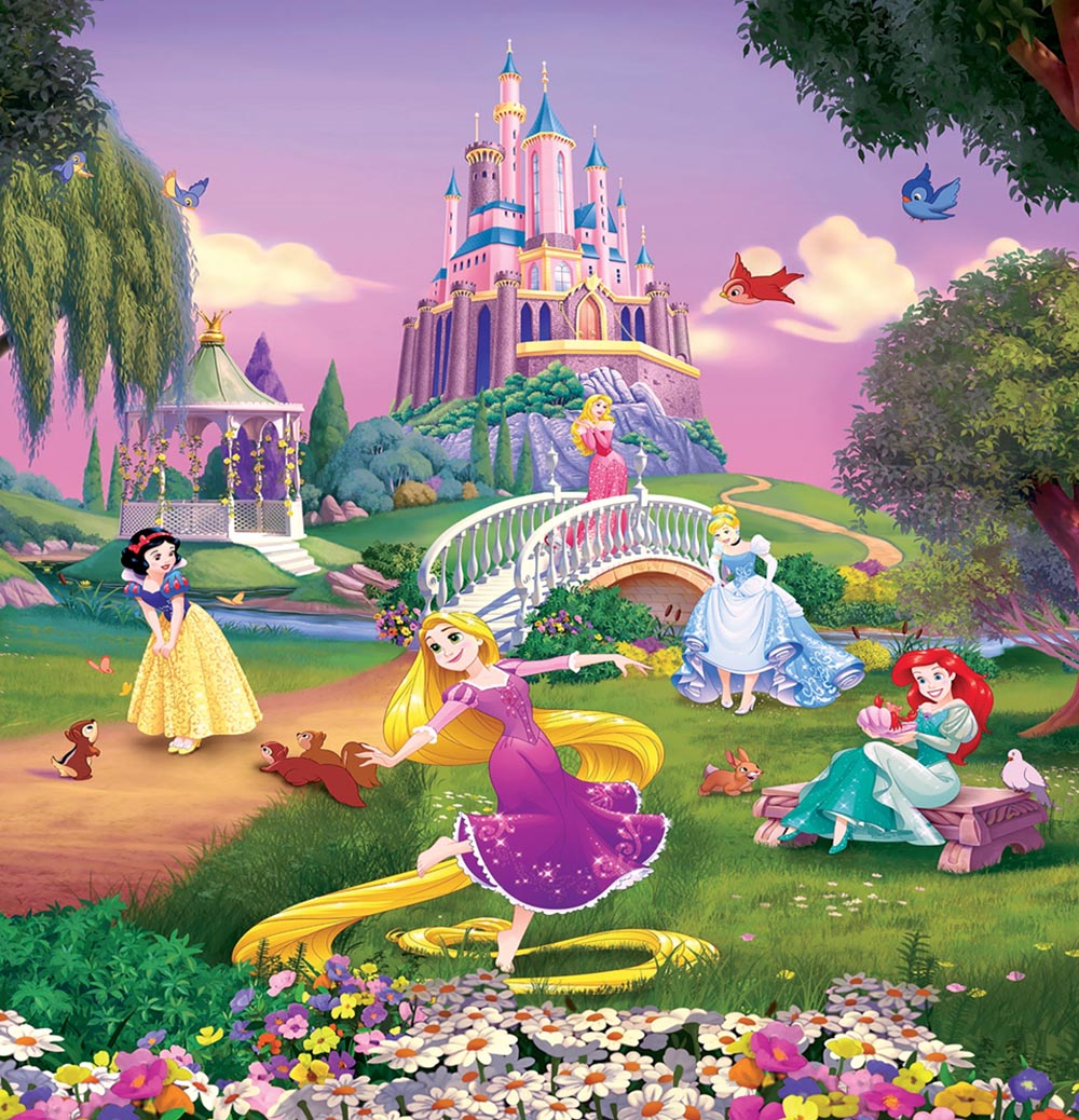 

Фотообои ArtSide Принцессы на прогулке (4-4026) Вельвет