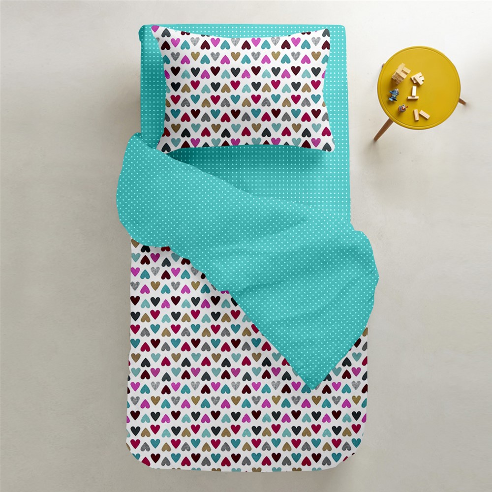 

Комплект постельного белья Cosas Love Mint 110х140 см