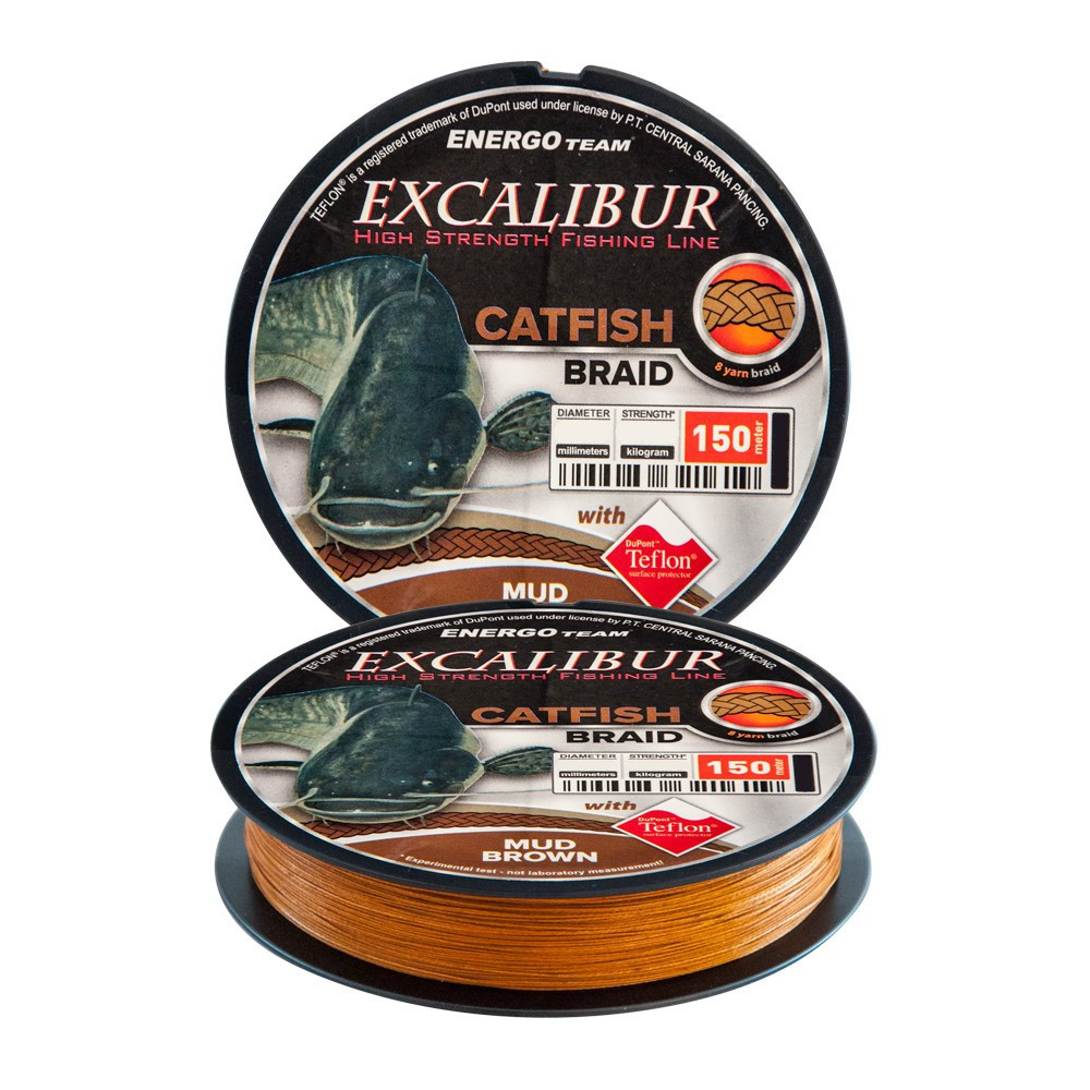 

Шнур Energofish Excalibur Catfish X8 Braid Mud Brown 150 м 0.40 мм 36.36 кг (30970040)