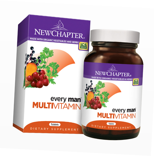 

Ежедневные витамины для мужчин, Every Man Multivitamin, New Chapter 120таб (36377018)
