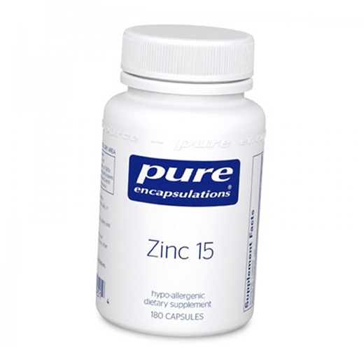 

Цинк Пиколинат, Zinc 15, Pure Encapsulations 180капс (36361065)