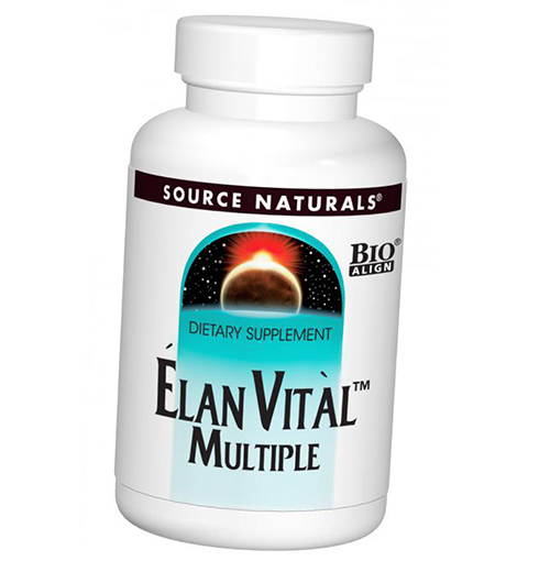 

Комплекс Витаминов, Elan Vital Multiple, Source Naturals 30таб (36355084)