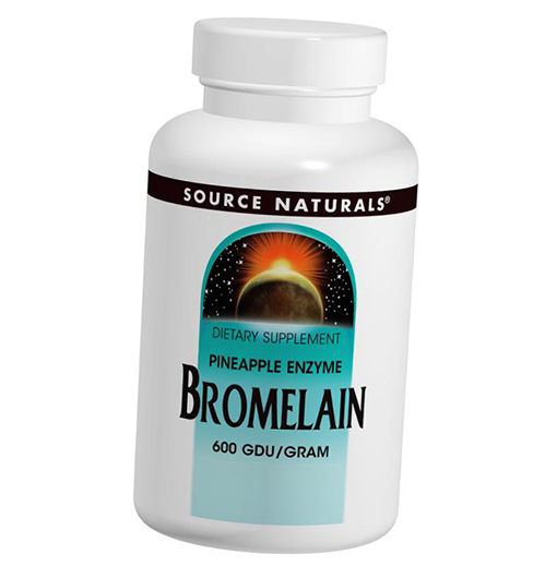 

Бромелайн, Bromelain 500, Source Naturals 60вегтаб (69355002)